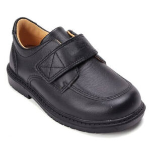 Pantofi copii baieti din piele, Negru – S105-52199