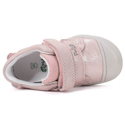 Pantofi copii fete din piele Ponte, Roz – DA03-6-1724C