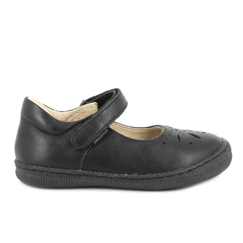 Pantofi copii fete din piele, Primigi, Negru – 2414111