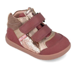Pantofi copii fete din piele, Rosu, Biomecanics – 261167-A859