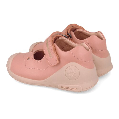 Pantofi copii fete din piele, Roz, Biomecanics – 261100-B193
