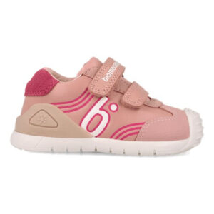 Pantofi copii fete din piele, Roz, Biomecanics – 261130-D193