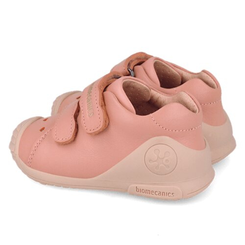 Pantofi copii fete din piele, Roz, Biomecanics – 261101-B193