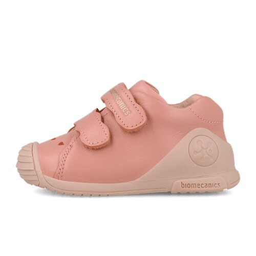 Pantofi copii fete din piele, Roz, Biomecanics – 261101-B193