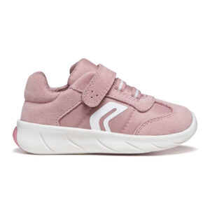 Pantofi copii fete din piele Suede Geox Foot-Run Roz – B661JA_0FU22_CA81Z