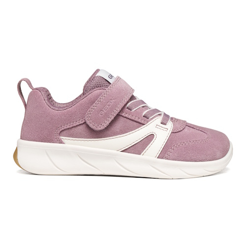 Pantofi copii fete din piele Suede Geox, Roz – J66PCA_022BC_CA81Z