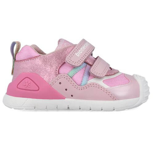 Pantofi copii fete din textil Biomecanics, Roz – 262103-A032
