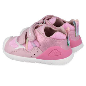 Pantofi copii fete din textil Biomecanics, Roz – 262103-A032