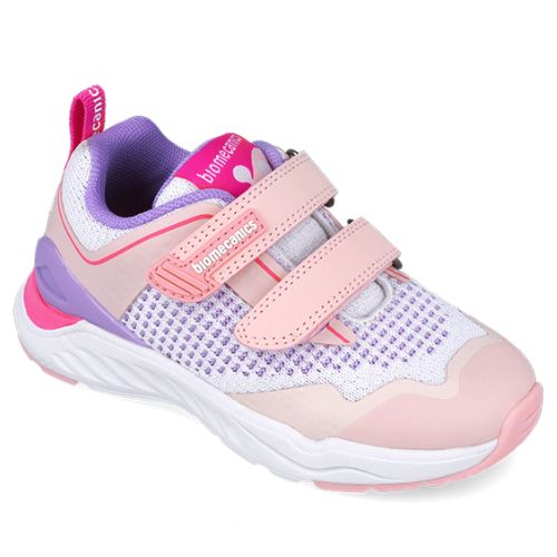 Pantofi copii fete din textil Biomecanics, Roz – 252270-B113