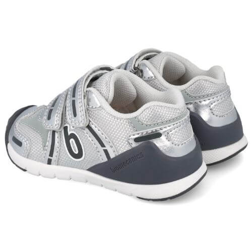 Pantofi copii baieti din textil Biomecanics, Gri – 251138-C198