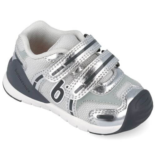 Pantofi copii baieti din textil Biomecanics, Gri – 251138-C198