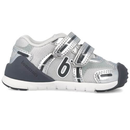 Pantofi copii baieti din textil Biomecanics, Gri – 251138-C198