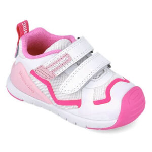 Pantofi copii fete din textil Biomecanics, Fucsia – 252133-D304