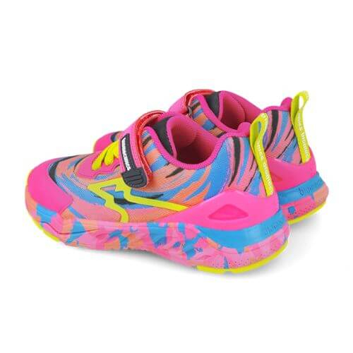 Pantofi copii fete din textil Biomecanics, Multicolor – 252273-B146