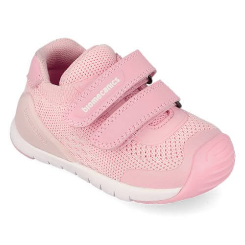 Pantofi copii fete din textil Biomecanics, Roz – 262136-D032