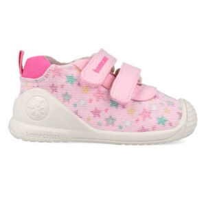 Pantofi copii fete din textil Biomecanics, Roz – 262176-A032