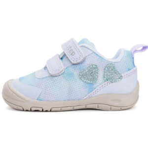 Pantofi copii fete din textil DD Step, Albastru – F065-61776