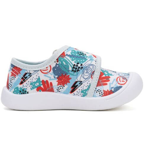 Pantofi copii baieti din textil DD Step, Multicolor – C100-51985A