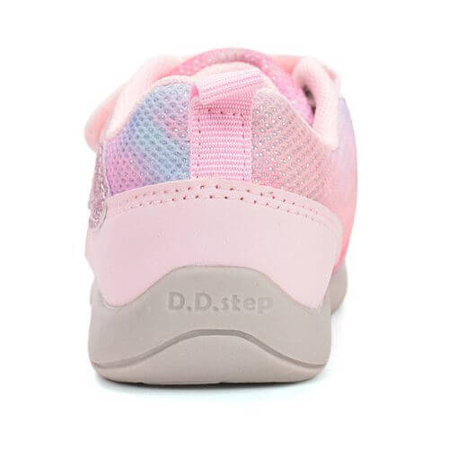 Pantofi copii fete din textil DD Step, Roz – F065-61776B