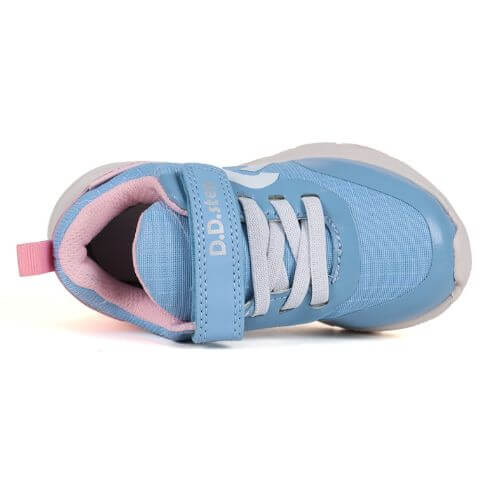 Pantofi copii fete din textil DD Step, Albastru – P092-51815B
