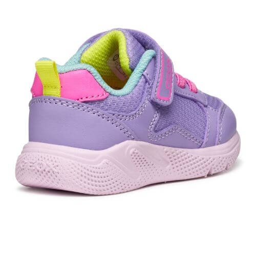 Pantofi copii fete din textil Geox, Lila – B564TB_0BC14_C8E8L