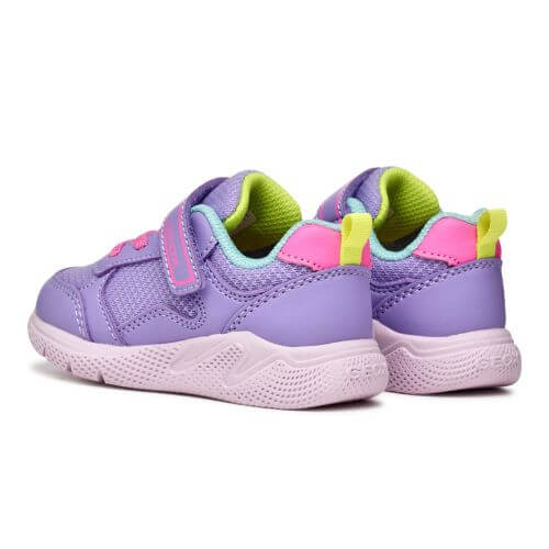 Pantofi copii fete din textil Geox, Lila – B564TB_0BC14_C8E8L