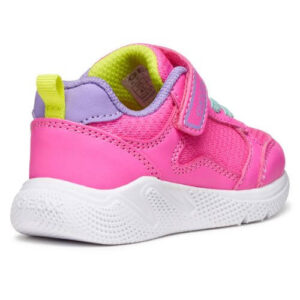 Pantofi copii fete din textil Geox, Fucsia – B564TB_0BC14_C8L8E