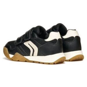 Pantofi copii baieti din material sintetic si textil Geox, Negru – J56NEA-0BC14-C9B1M