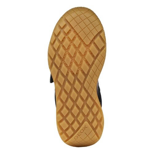 Pantofi copii baieti din material sintetic si textil Geox, Negru – J56NEA-0BC14-C9B1M