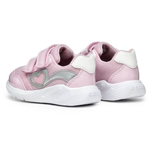 Pantofi copii fete din textil Geox, Roz – B554TA_0GNHH_C0514