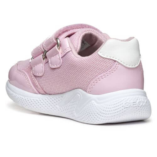 Pantofi copii fete din textil Geox, Roz – B554TA_0GNHH_C0514