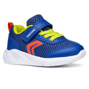 Pantofi copii baieti din textil Geox, Albastru – B454UC_01454_C0833