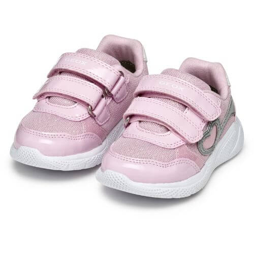 Pantofi copii fete din textil Geox, Roz – B554TA_0GNHH_C0514