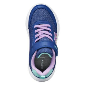 Pantofi copii fete din textil Geox, Mov – J55FWA-0AS54-C4300