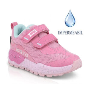 Pantofi copii fete din textil impermeabili Primigi, Roz – 1431100