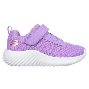 Pantofi copii fete din textil Skechers, Mov – 303550