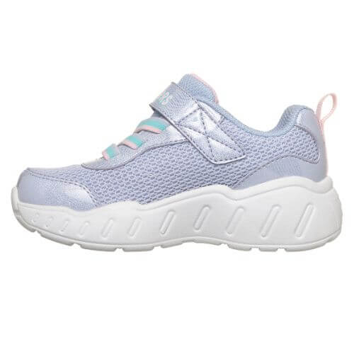 Pantofi copii fete din textil Skechers, Mov – 303158-PWMT