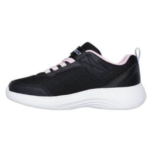 Pantofi copii fete din textil Skechers, Negru – 303573N