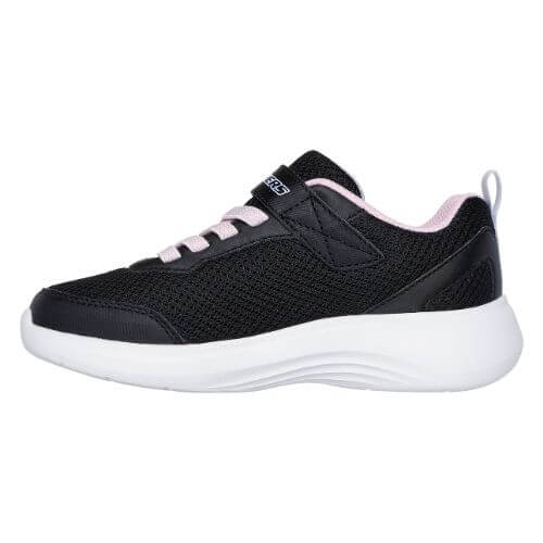 Pantofi copii fete din textil Skechers, Negru – 303573N