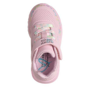 Pantofi copii fete din material sintetic Skechers, Roz – 314091-LPMT