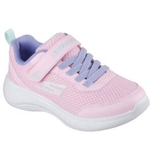 Pantofi copii fete din textil Skechers, Roz – 303573