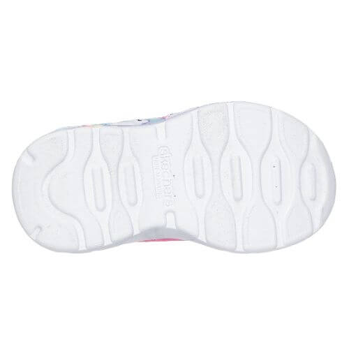 Pantofi copii fete din textil Skechers, Roz – 303158-PKMT