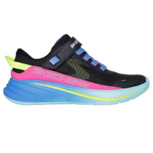Pantofi copii fete din textil Skechers, Negru – 303571