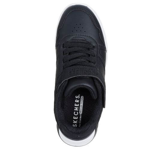Pantofi copii baieti Skechers Uno Lite, Negru – 417016-BKW