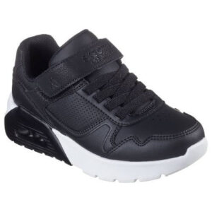 Pantofi copii baieti Skechers Uno Lite, Negru – 417016-BKW