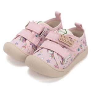Pantofi copii fete textil DD Step, Roz – C100-61621