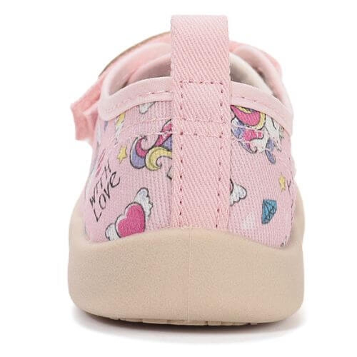 Pantofi copii fete textil DD Step, Roz – C100-61621