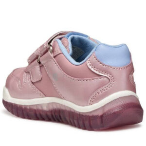 Pantofi copii fete Stitch cu LED Geox, Roz – B5661B_000NF_C8207