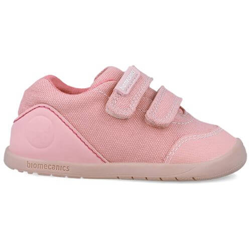 Pantofi copii fete calapod lat din textil Biomecanics, Roz – 252194-C847
