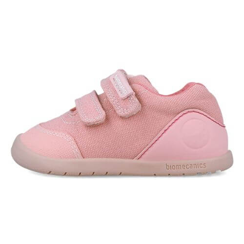 Pantofi copii fete calapod lat din textil Biomecanics, Roz – 252194-C847